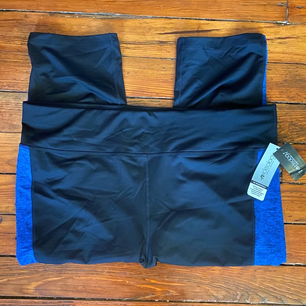 Ideology Black & Blue Athletic Capris Size 3X
